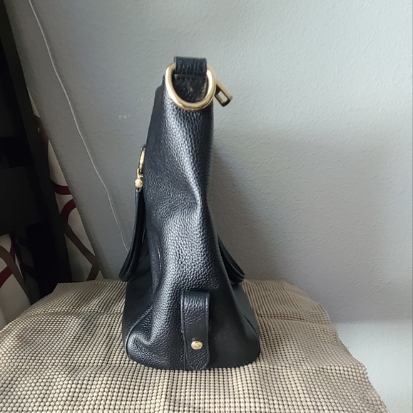 Coach Black Pebbled Leather Bag - Picture 2 of 8